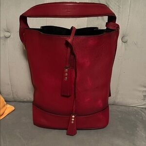 Louis Vuitton Idole NN14 leather bucket bag